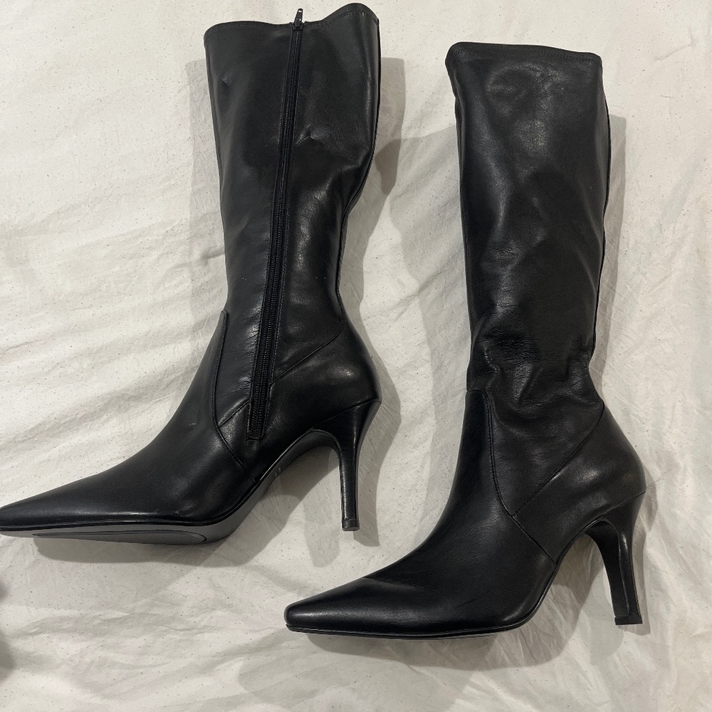 Alfani heeled knee high boots